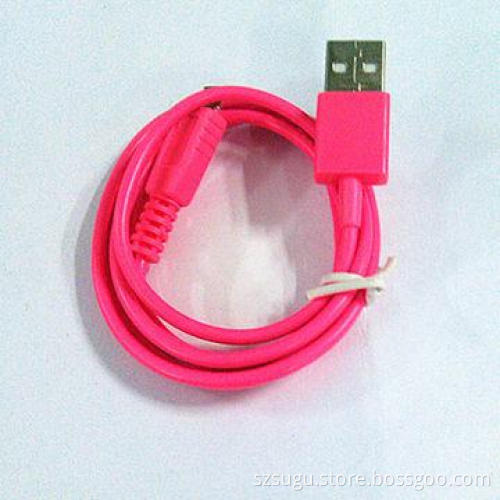 2014 Good design colorful USB data cable for Samsung, HTC, Nokia